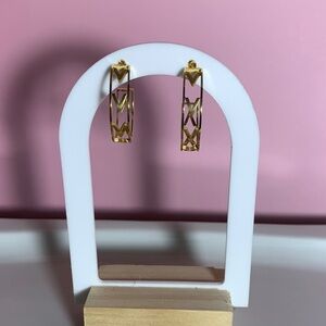 Gold hoop Earrings